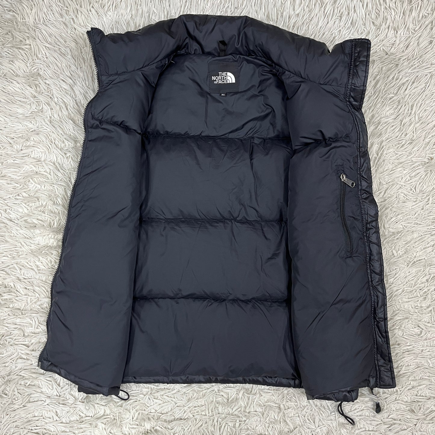THE NORTH FACE ノースフェイス 700フィル ダウンベスト ブラック メンズM（95） NFD0195 保温 防寒 アウトドア #65