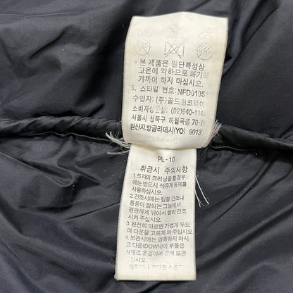 THE NORTH FACE ノースフェイス 700フィル ダウンベスト ブラック メンズM（95） NFD0195 保温 防寒 アウトドア #65