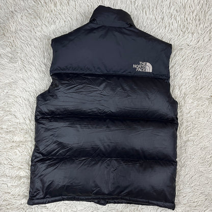 THE NORTH FACE ノースフェイス 700フィル ダウンベスト ブラック メンズM（95） NFD0195 保温 防寒 アウトドア #65