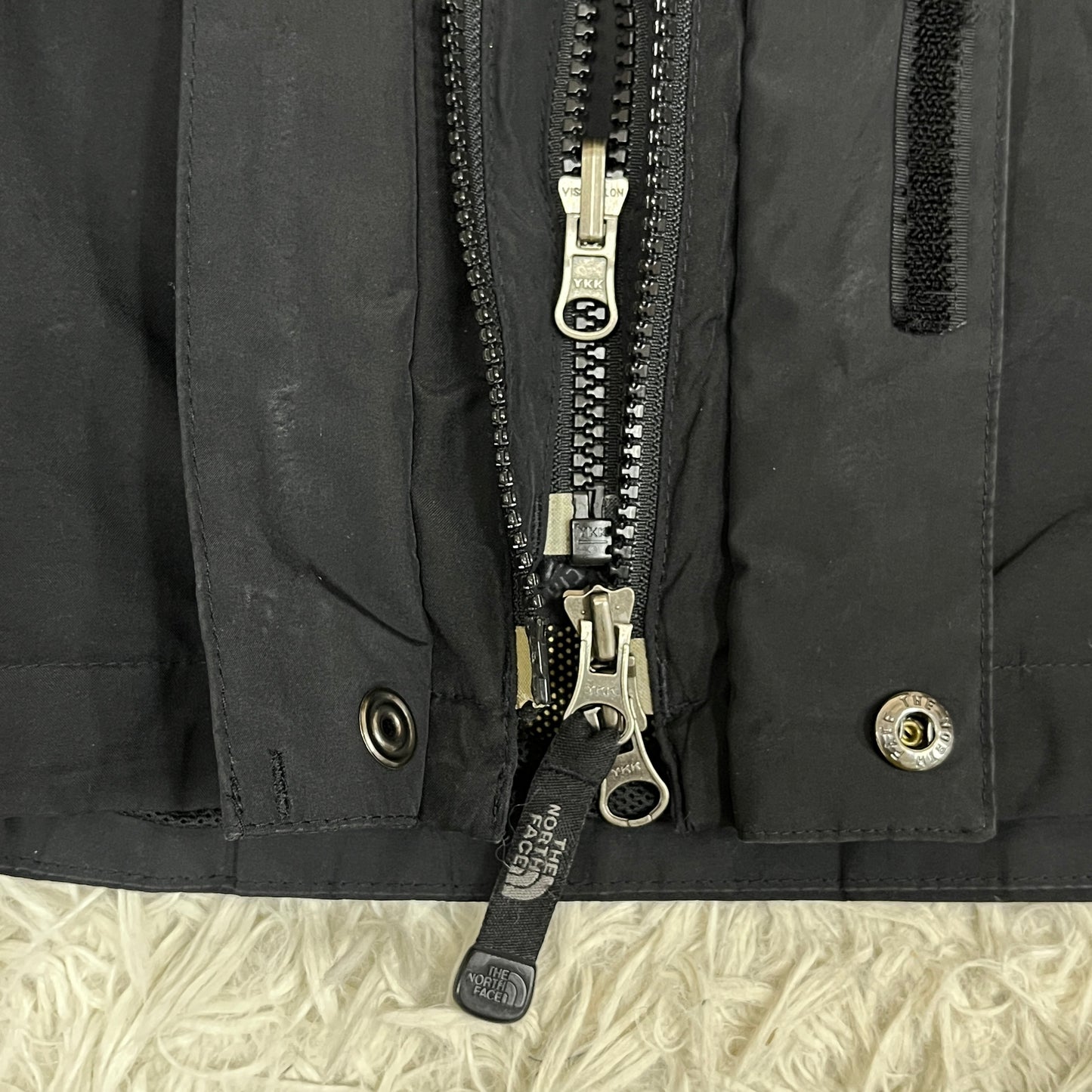 THE NORTH FACE ゴアテックス マウンテンパーカー ブラック メンズXL（105サイズ）GORE-TEX 防水シェル #66