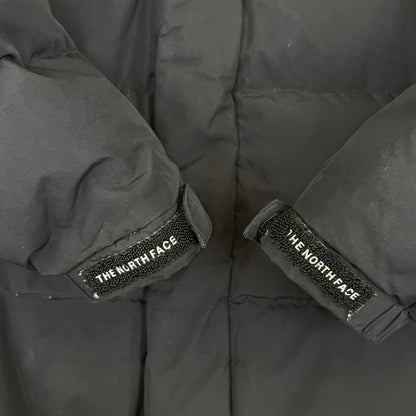 THE NORTH FACE ロングダウンコート ブラック キッズ140 RDSダウン ベンチコート ノースフェイス 子供用 防寒 アウター #70