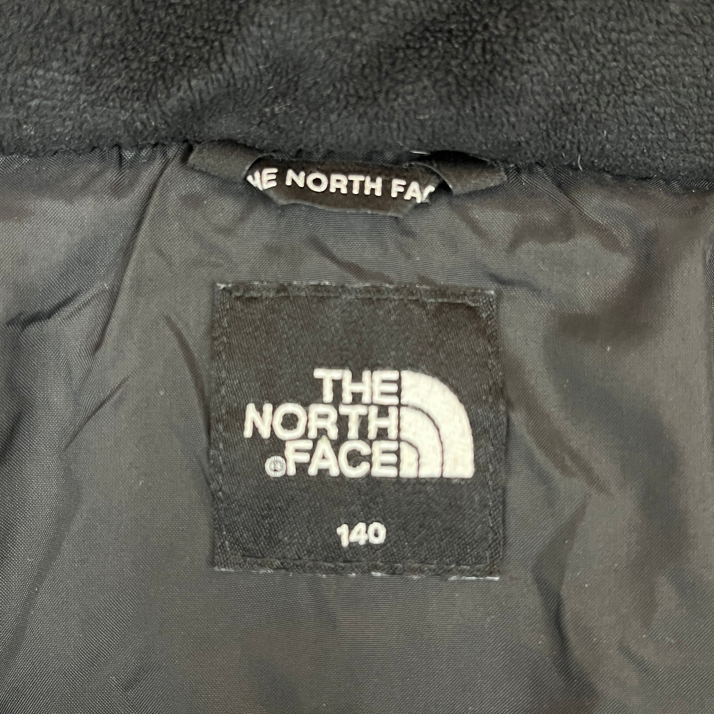 THE NORTH FACE ロングダウンコート ブラック キッズ140 RDSダウン ベンチコート ノースフェイス 子供用 防寒 アウター #70