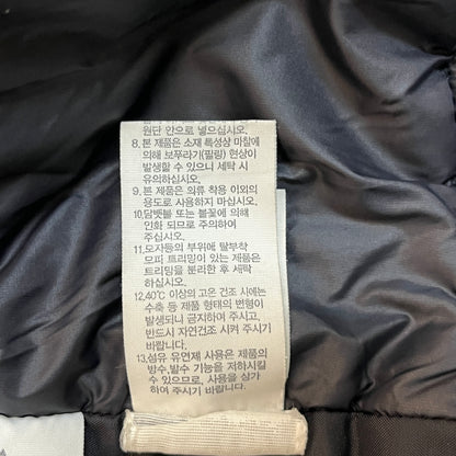 THE NORTH FACE ロングダウンコート ブラック キッズ140 RDSダウン ベンチコート ノースフェイス 子供用 防寒 アウター #70