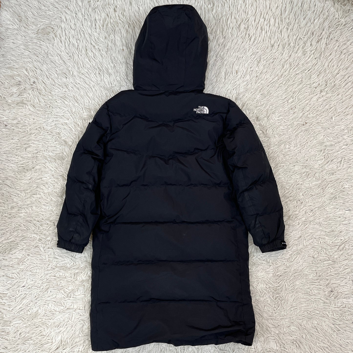 THE NORTH FACE ロングダウンコート ブラック キッズ140 RDSダウン ベンチコート ノースフェイス 子供用 防寒 アウター #70