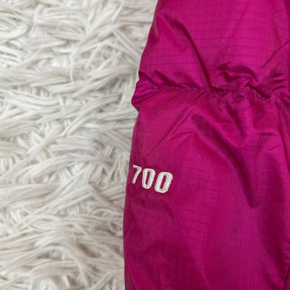 THE NORTH FACE サミットシリーズ ダウンジャケット ピンク×ブラック キッズ80 ノースフェイス ダウンコート 防寒 アウター #71