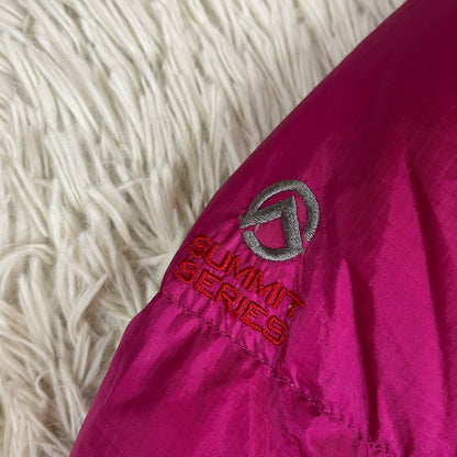 THE NORTH FACE サミットシリーズ ダウンジャケット ピンク×ブラック キッズ80 ノースフェイス ダウンコート 防寒 アウター #71