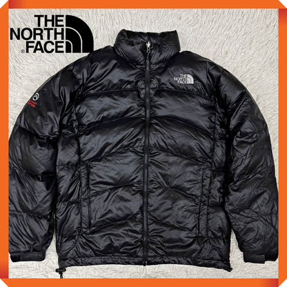 THE NORTH FACE サミットシリーズ ダウンジャケット ブラック メンズ90(S) ノースフェイス ダウンコート 防寒 軽量アウター #72