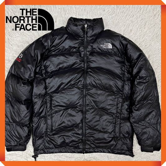 THE NORTH FACE サミットシリーズ ダウンジャケット ブラック メンズ90(S) ノースフェイス ダウンコート 防寒 軽量アウター #72