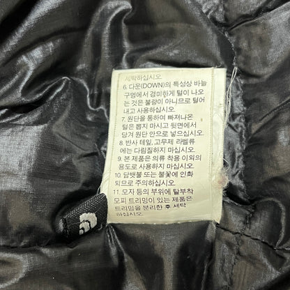 THE NORTH FACE サミットシリーズ ダウンジャケット ブラック メンズ90(S) ノースフェイス ダウンコート 防寒 軽量アウター #72