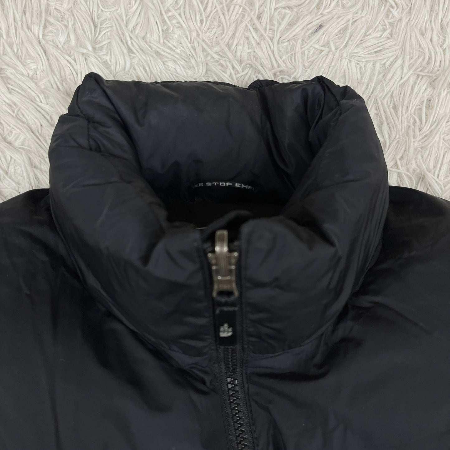 THE NORTH FACE ヌプシダウンジャケット ブラック メンズM ノースフェイス 700フィル グースダウン 防寒 アウター #74