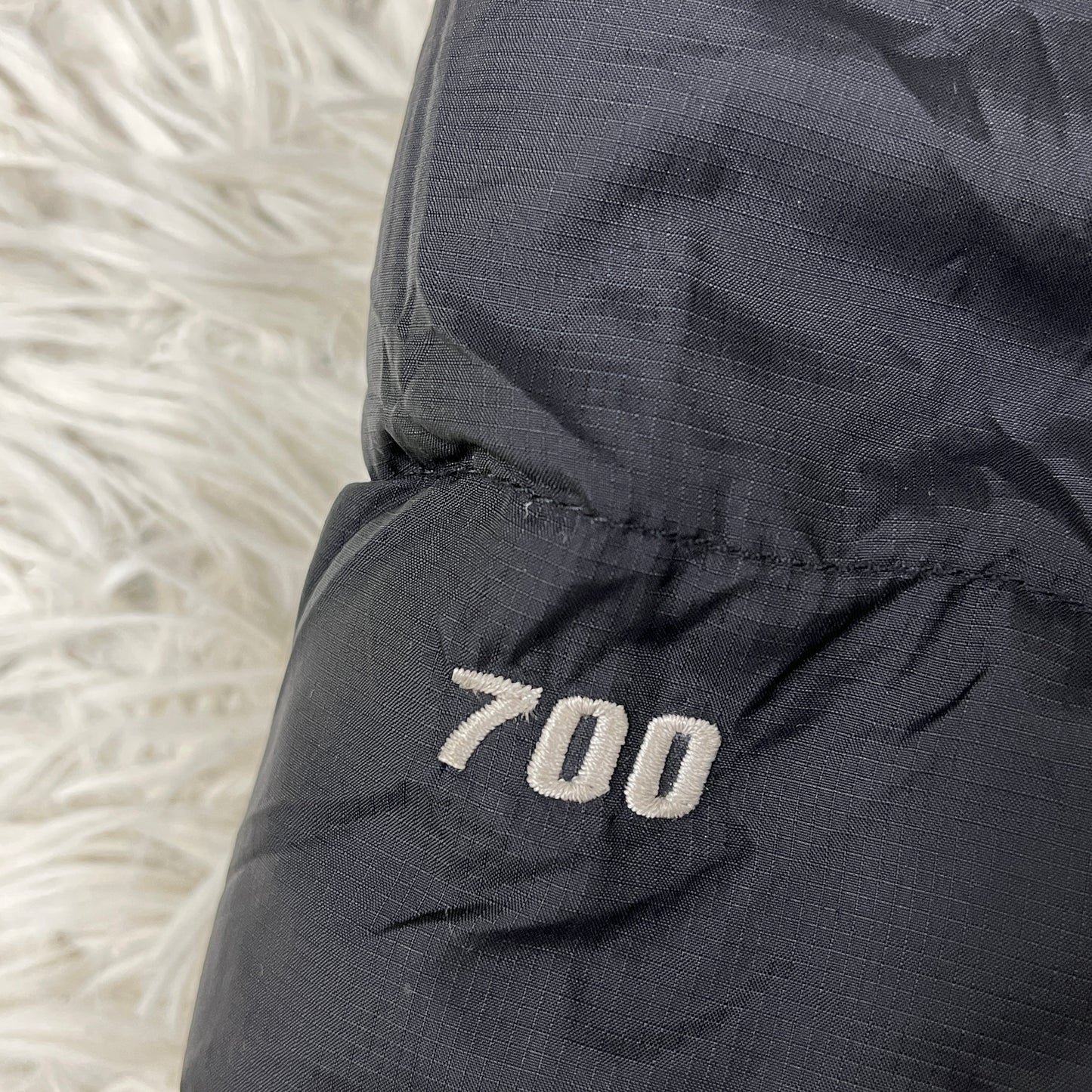 THE NORTH FACE ヌプシダウンジャケット ブラック メンズM ノースフェイス 700フィル グースダウン 防寒 アウター #74