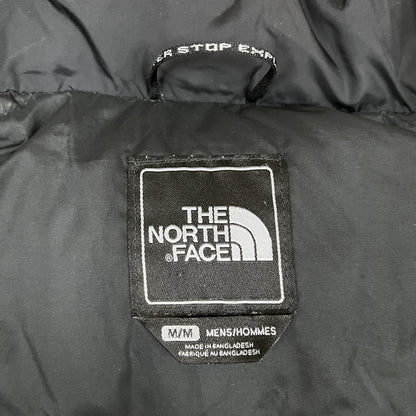 THE NORTH FACE ヌプシダウンジャケット ブラック メンズM ノースフェイス 700フィル グースダウン 防寒 アウター #74