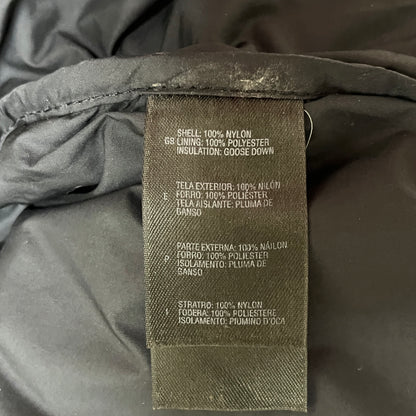 THE NORTH FACE ヌプシダウンジャケット ブラック メンズM ノースフェイス 700フィル グースダウン 防寒 アウター #74