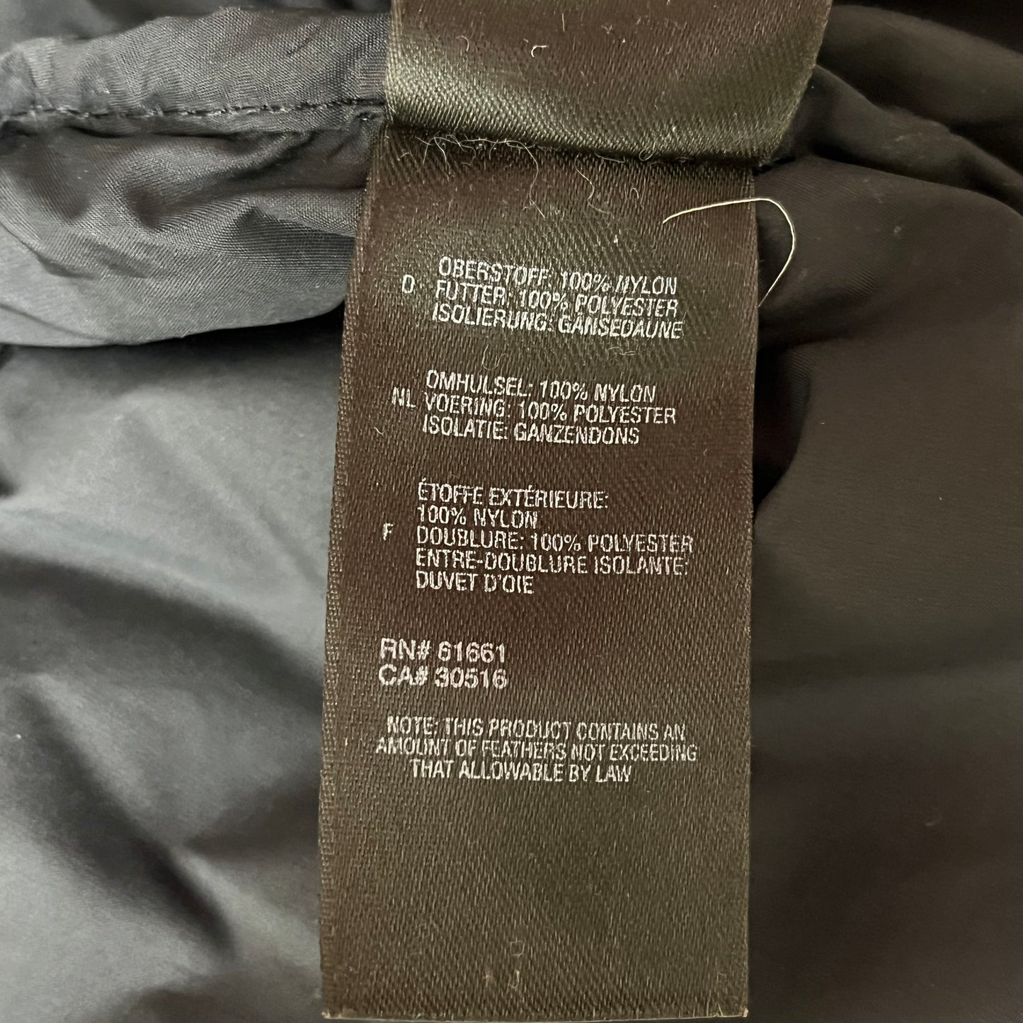 THE NORTH FACE ヌプシダウンジャケット ブラック メンズM ノースフェイス 700フィル グースダウン 防寒 アウター #74