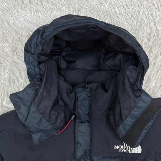 THE NORTH FACE サミットシリーズ バルトロライトジャケット ヌプシ700フィル ブラック×ネイビー メンズ100(L) ノースフェイス ダウンジャケット 防寒 防風 #75