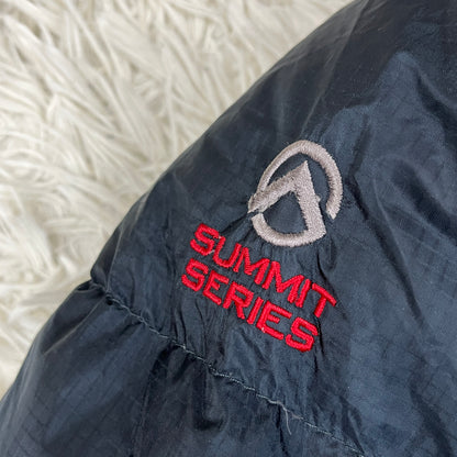 THE NORTH FACE サミットシリーズ バルトロライトジャケット ヌプシ700フィル ブラック×ネイビー メンズ100(L) ノースフェイス ダウンジャケット 防寒 防風 #75
