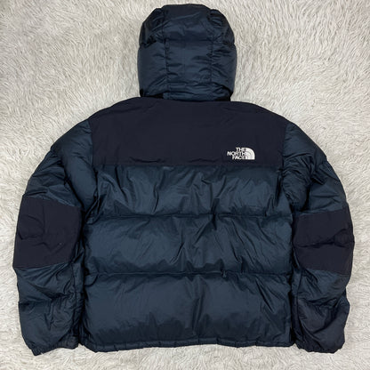 THE NORTH FACE サミットシリーズ バルトロライトジャケット ヌプシ700フィル ブラック×ネイビー メンズ100(L) ノースフェイス ダウンジャケット 防寒 防風 #75