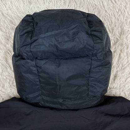 THE NORTH FACE サミットシリーズ バルトロライトジャケット ヌプシ700フィル ブラック×ネイビー メンズ100(L) ノースフェイス ダウンジャケット 防寒 防風 #75