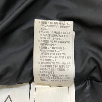 THE NORTH FACE WHITE LABEL ロングダウンジャケット ブラック メンズL(100) ノースフェイス ホワイトレーベル ロングコート 防寒 防風 アウター #76