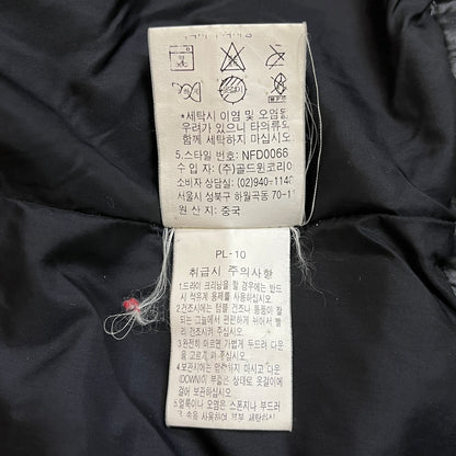 THE NORTH FACE ダウンジャケット 700フィル ブラック 85(S相当) フード取り外し可 ノースフェイス #78