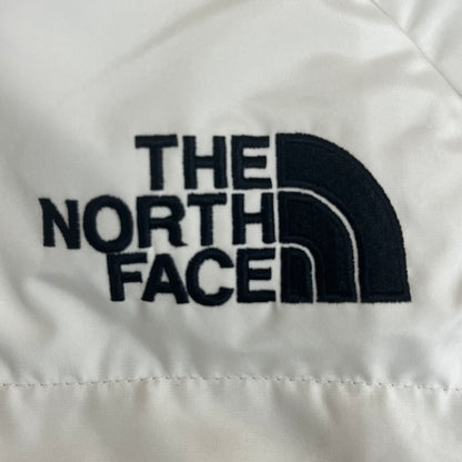 THE NORTH FACE（ザ・ノース・フェイス）WHITE LABEL ロングダウンコート メンズ M（95）ホワイト／ブラック 撥水 中綿コート #77
