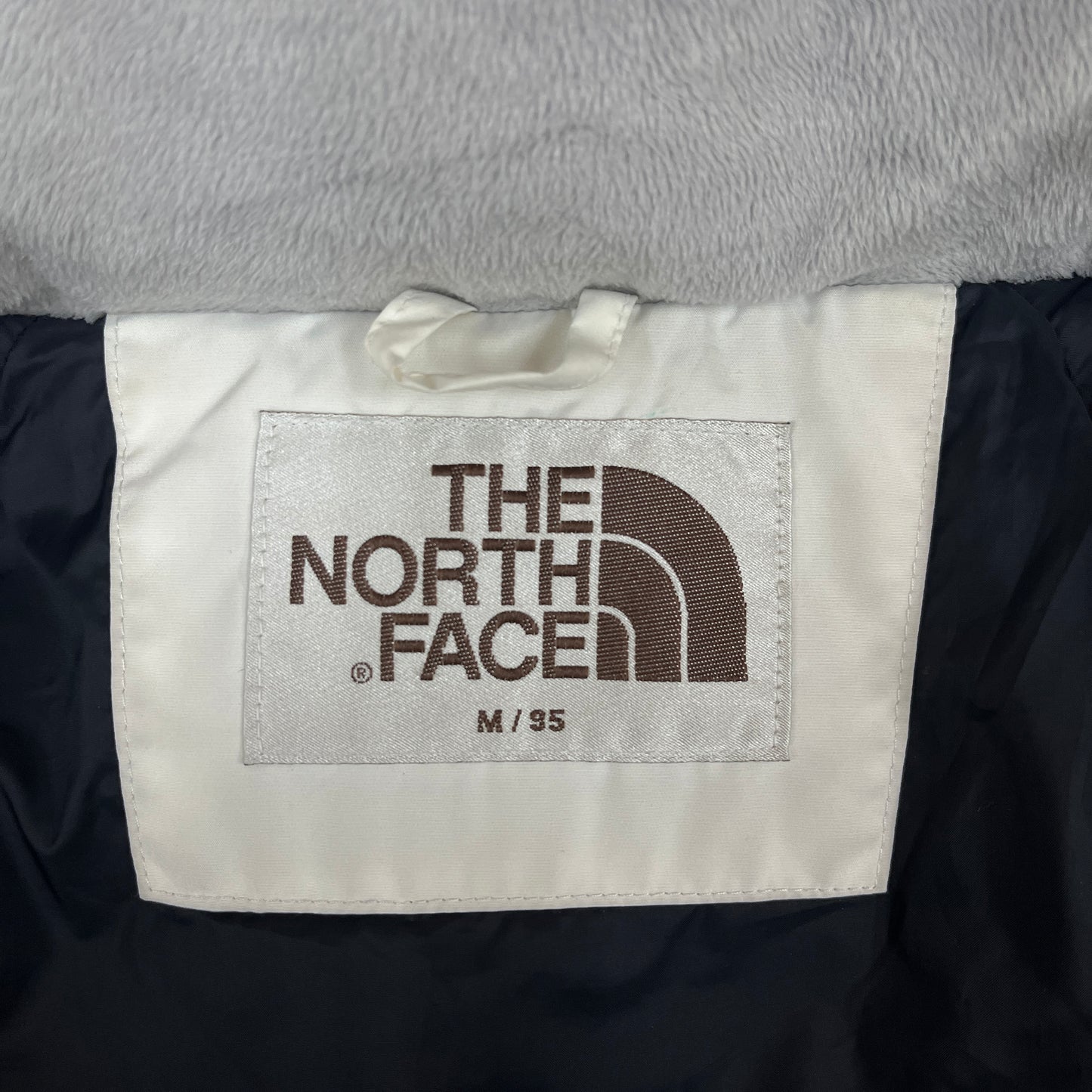 THE NORTH FACE（ザ・ノース・フェイス）WHITE LABEL ロングダウンコート メンズ M（95）ホワイト／ブラック 撥水 中綿コート #77