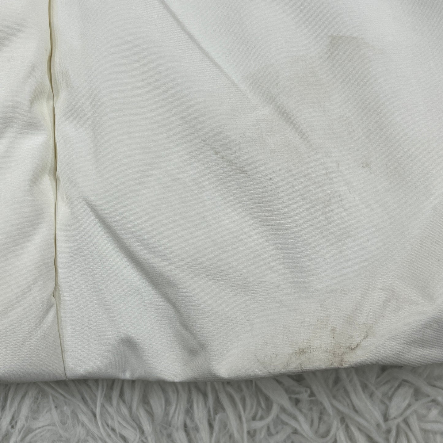 THE NORTH FACE（ザ・ノース・フェイス）WHITE LABEL ロングダウンコート メンズ M（95）ホワイト／ブラック 撥水 中綿コート #77