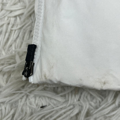 THE NORTH FACE（ザ・ノース・フェイス）WHITE LABEL ロングダウンコート メンズ M（95）ホワイト／ブラック 撥水 中綿コート #77