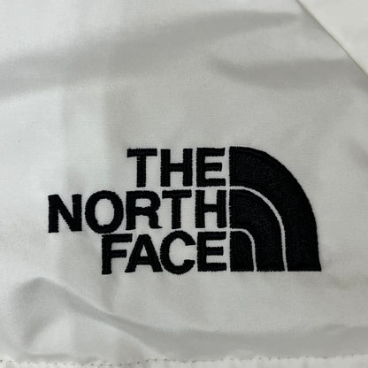 THE NORTH FACE（ザ・ノース・フェイス）WHITE LABEL ロングダウンコート メンズ M（95）ホワイト／ブラック 撥水 中綿コート #77