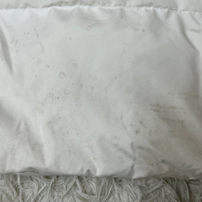 THE NORTH FACE（ザ・ノース・フェイス）WHITE LABEL ロングダウンコート メンズ M（95）ホワイト／ブラック 撥水 中綿コート #77