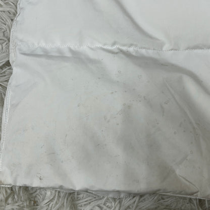 THE NORTH FACE（ザ・ノース・フェイス）WHITE LABEL ロングダウンコート メンズ M（95）ホワイト／ブラック 撥水 中綿コート #77