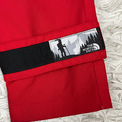 THE NORTH FACE WHITE LABEL マウンテンパーカー レッド レディース 80(S) フード取り外し可 ノースフェイス ホワイトレーベル #79