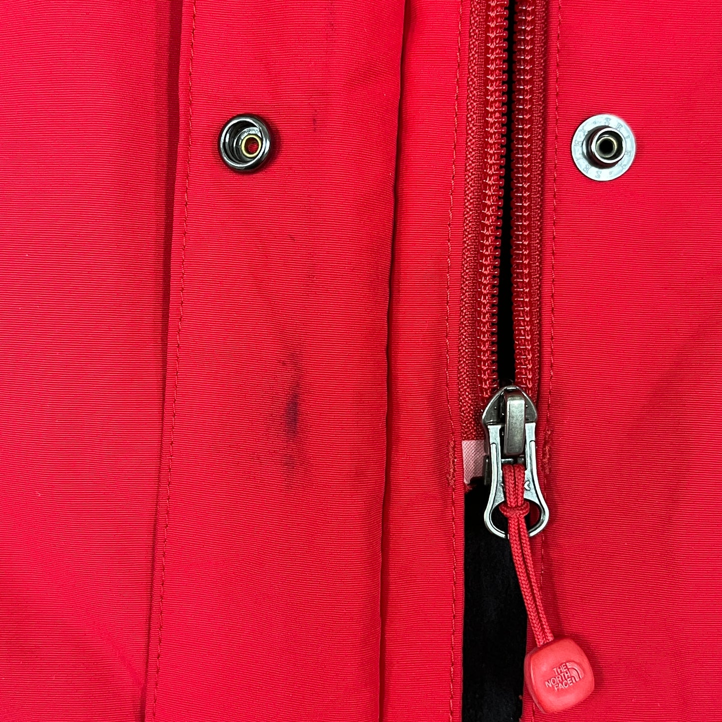 THE NORTH FACE WHITE LABEL マウンテンパーカー レッド レディース 80(S) フード取り外し可 ノースフェイス ホワイトレーベル #79