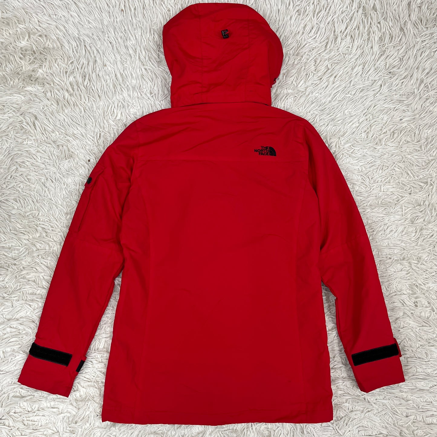 THE NORTH FACE WHITE LABEL マウンテンパーカー レッド レディース 80(S) フード取り外し可 ノースフェイス ホワイトレーベル #79