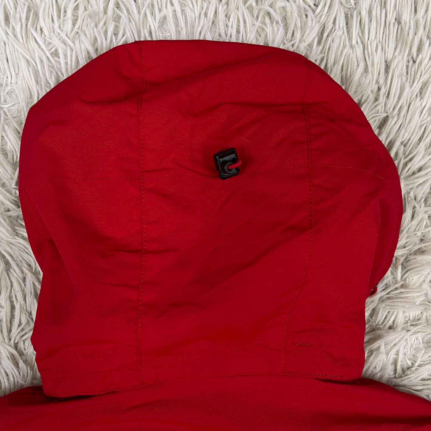 THE NORTH FACE WHITE LABEL マウンテンパーカー レッド レディース 80(S) フード取り外し可 ノースフェイス ホワイトレーベル #79