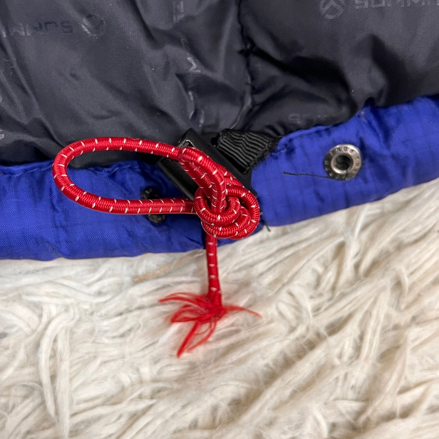 THE NORTH FACE SUMMIT SERIES ダウンジャケット 700フィル ブルー×ブラック メンズ 100(L) WINDSTOPPER ノースフェイス サミットシリーズ #80