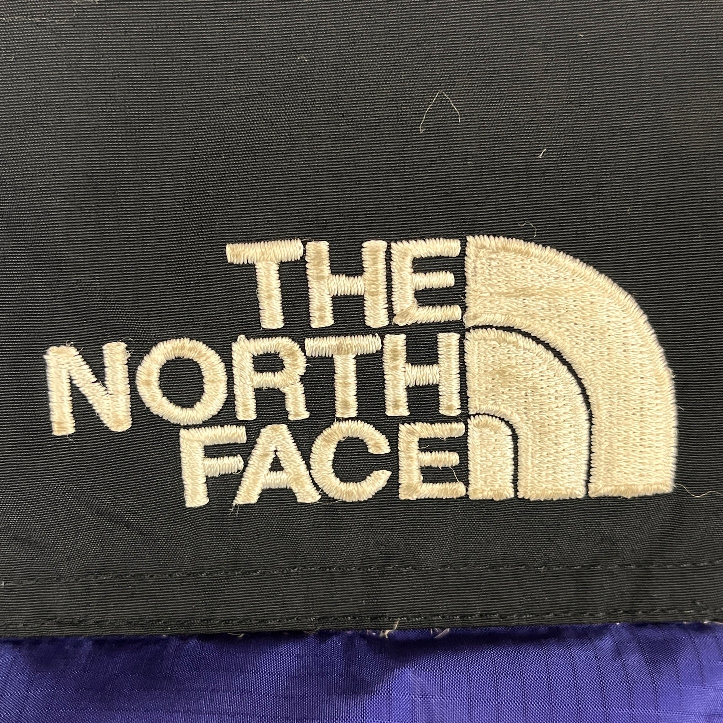 THE NORTH FACE SUMMIT SERIES ダウンジャケット 700フィル ブルー×ブラック メンズ 100(L) WINDSTOPPER ノースフェイス サミットシリーズ #80