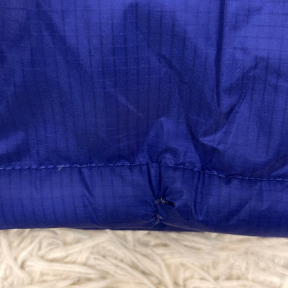 THE NORTH FACE SUMMIT SERIES ダウンジャケット 700フィル ブルー×ブラック メンズ 100(L) WINDSTOPPER ノースフェイス サミットシリーズ #80