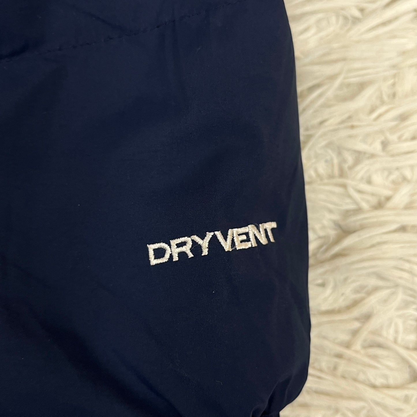 THE NORTH FACE ダウンジャケット DRYVENT キッズ120 ネイビー×レッド×ホワイト トリコロール ノースフェイス #81