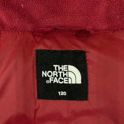 THE NORTH FACE ダウンジャケット DRYVENT キッズ120 ネイビー×レッド×ホワイト トリコロール ノースフェイス #81