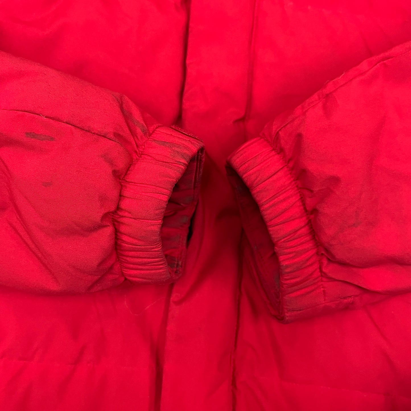 THE NORTH FACE キッズ160 2WAYロングダウンジャケット DRYVENT搭載 レッド ファー着脱可 韓国限定