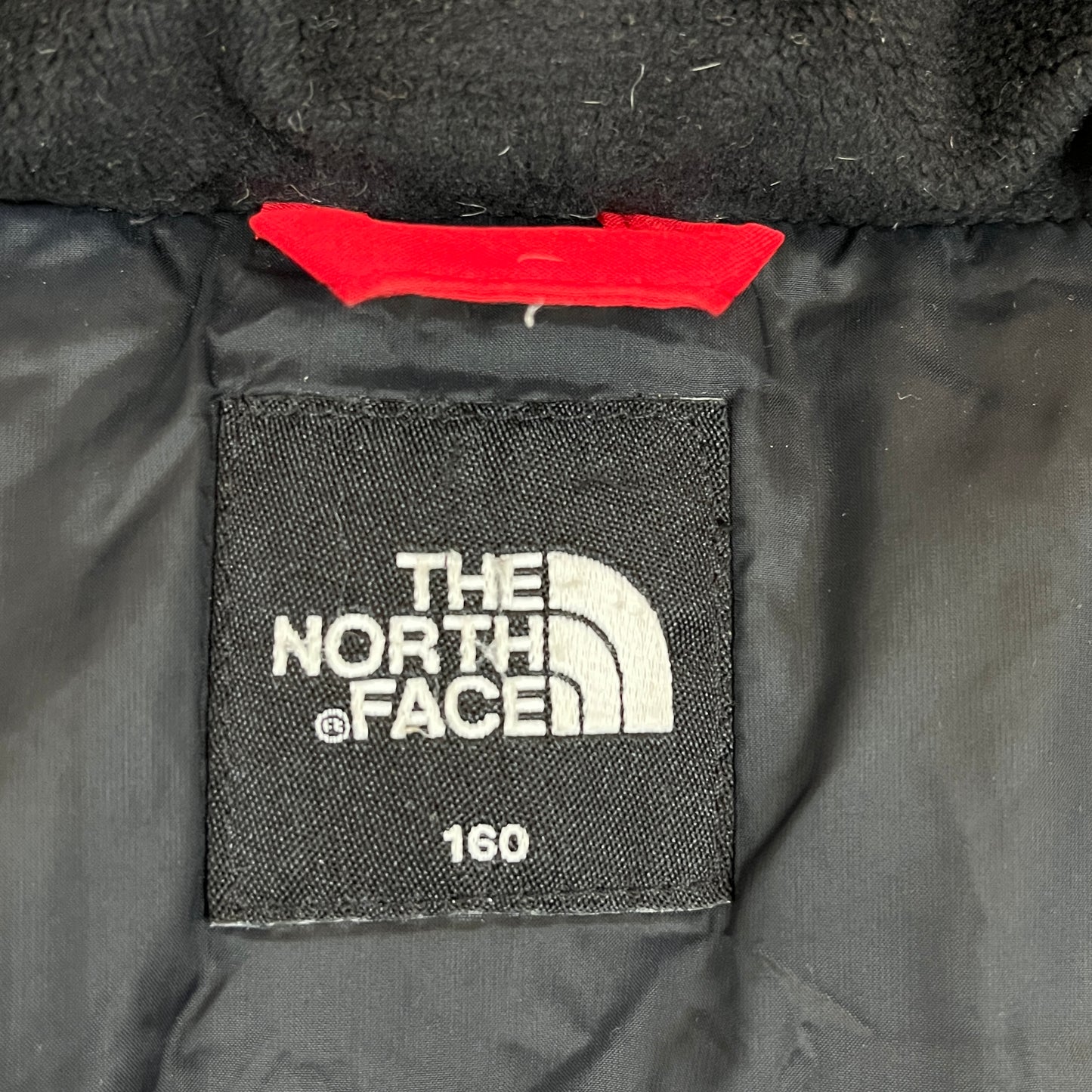 THE NORTH FACE キッズ160 2WAYロングダウンジャケット DRYVENT搭載 レッド ファー着脱可 韓国限定
