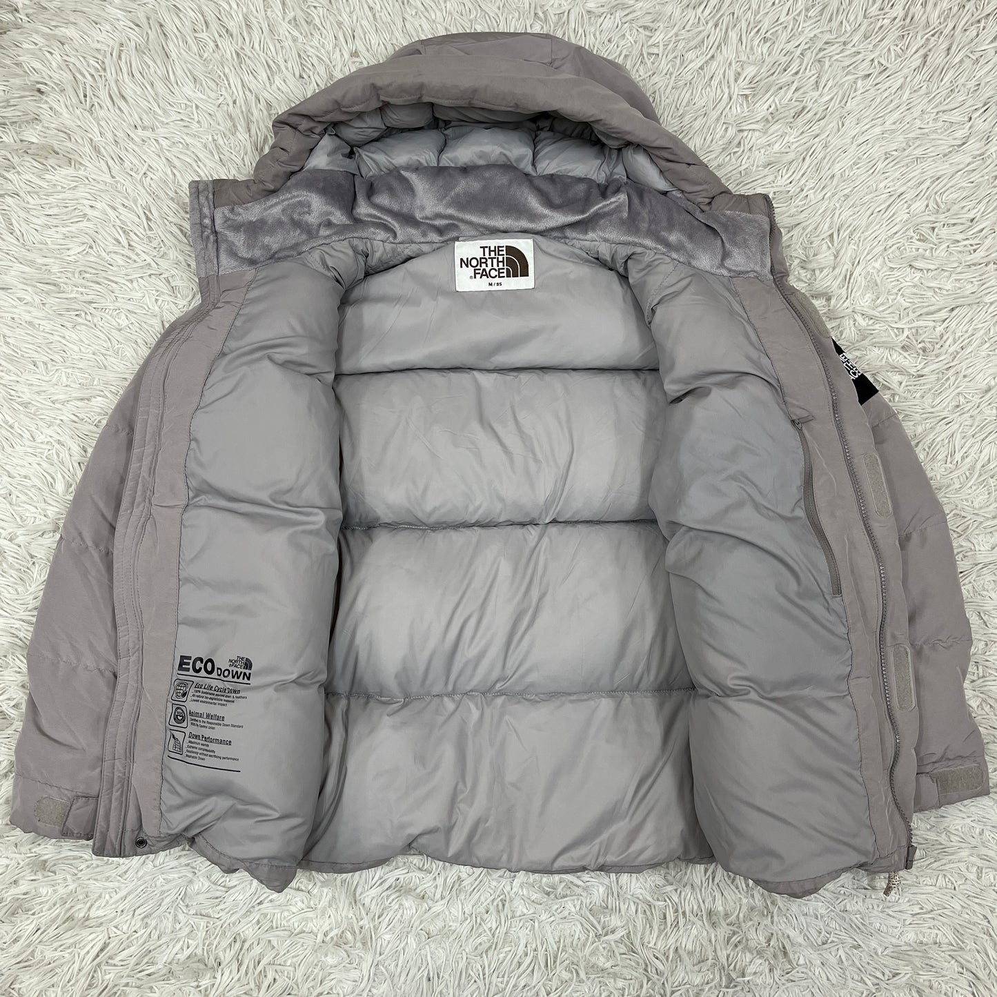 THE NORTH FACE White Label エコダウンジャケット メンズ95(M) グレー RDS認証 ECO DOWN #84