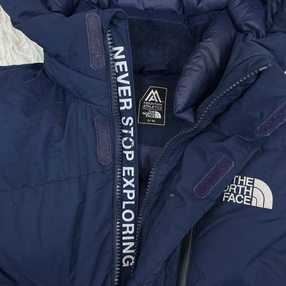 THE NORTH FACE ロングダウンコート メンズ S(90) ネイビー 洗濯可能ダウン 軽量＆高保温 Mountain Athletics #85