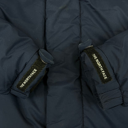 THE NORTH FACE ロングダウンコート メンズ S(90) ネイビー 洗濯可能ダウン 軽量＆高保温 Mountain Athletics #85