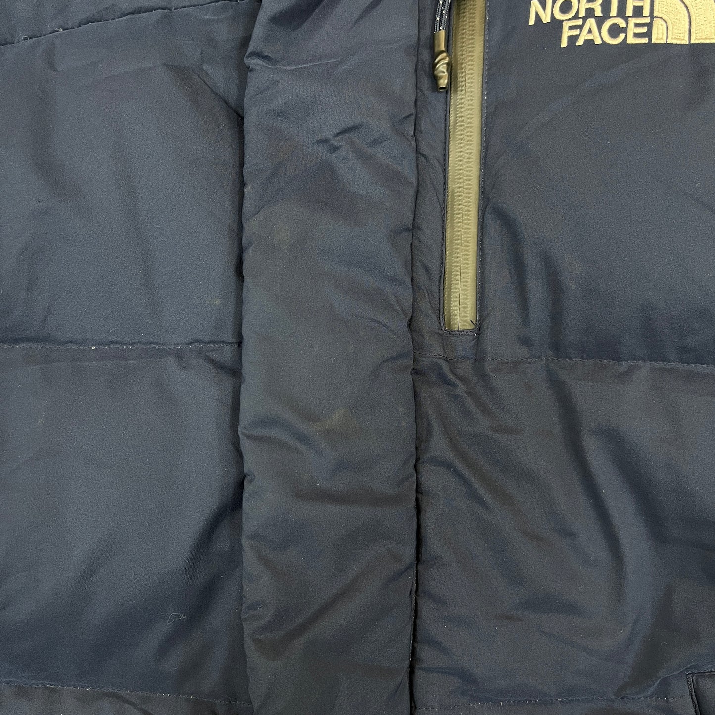 THE NORTH FACE ロングダウンコート メンズ S(90) ネイビー 洗濯可能ダウン 軽量＆高保温 Mountain Athletics #85
