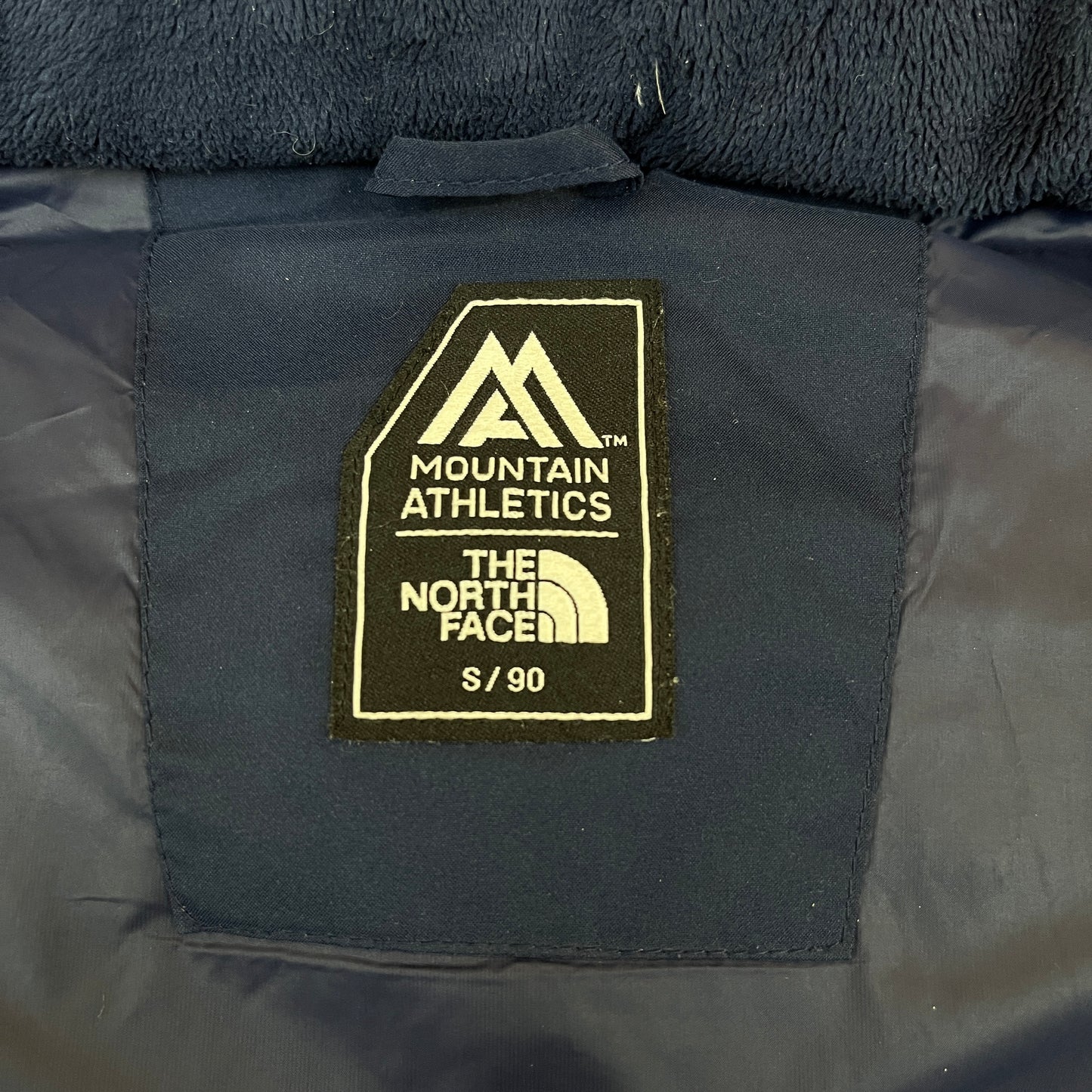 THE NORTH FACE ロングダウンコート メンズ S(90) ネイビー 洗濯可能ダウン 軽量＆高保温 Mountain Athletics #85