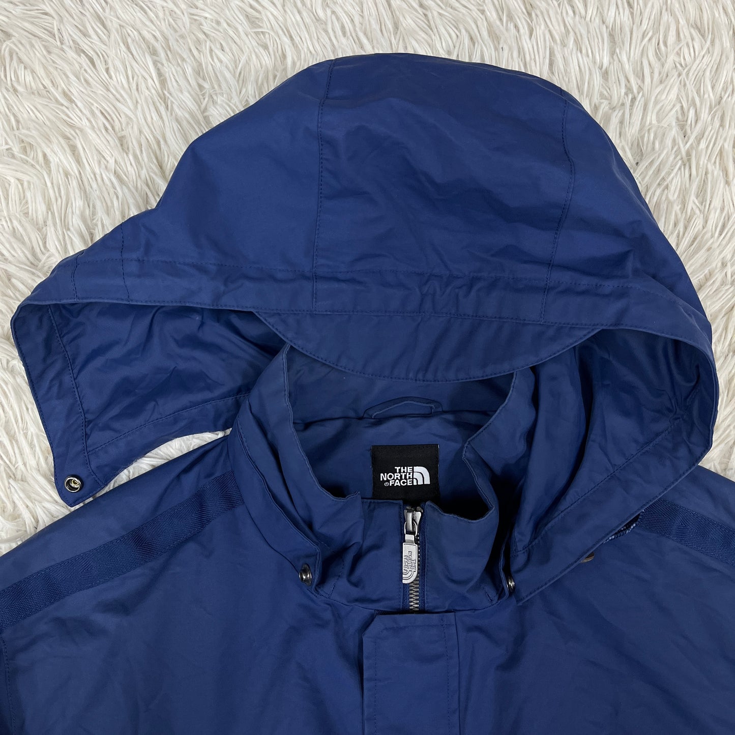 THE NORTH FACE マウンテンパーカー ブルー メンズ 110(2XL) ザ・ノースフェイス 撥水 フード取り外し可 #88