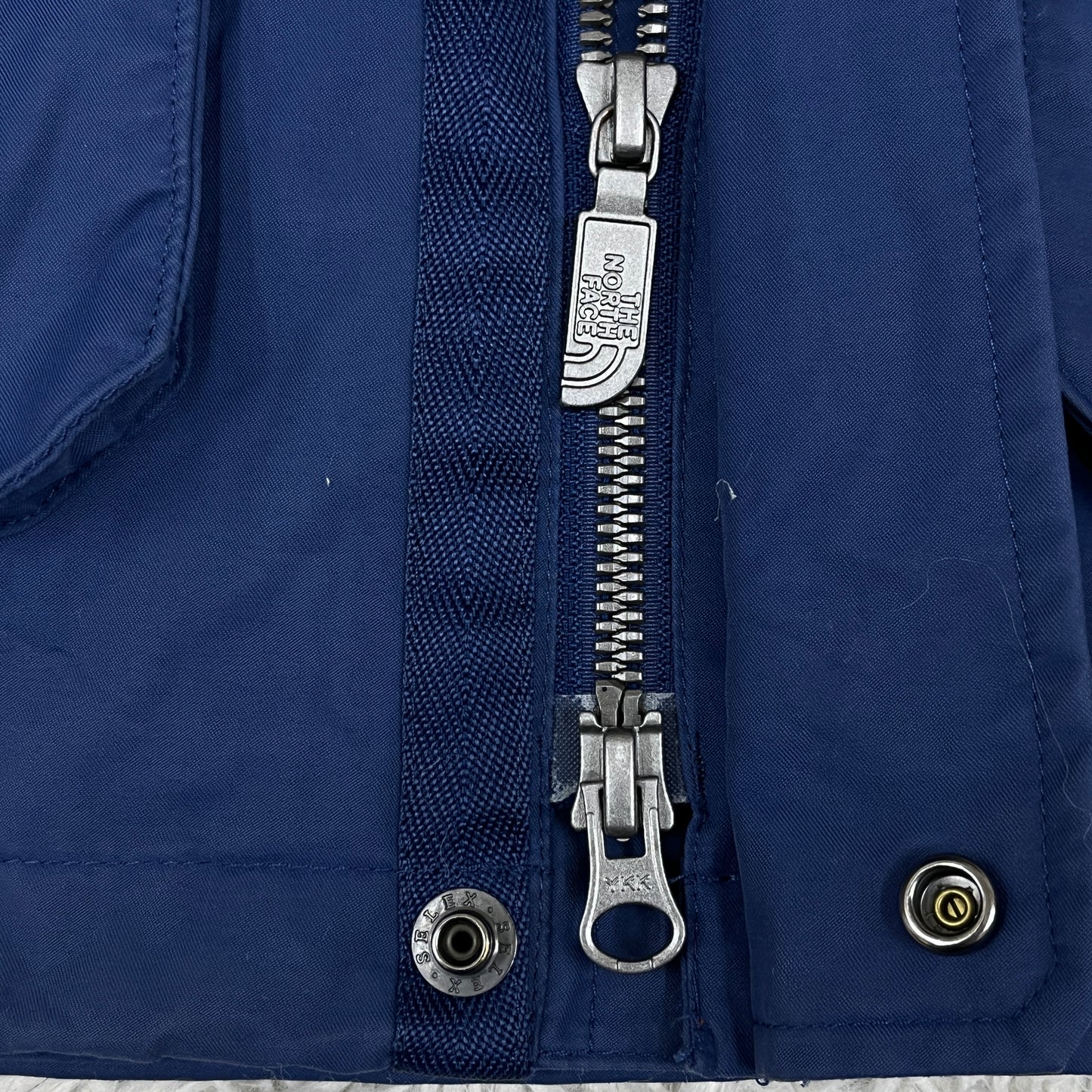 THE NORTH FACE マウンテンパーカー ブルー メンズ 110(2XL) ザ・ノースフェイス 撥水 フード取り外し可 #88