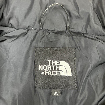 THE NORTH FACE ヌプシジャケット 700フィル ダウン メンズ Mサイズ（95）カーキ×ブラック #89